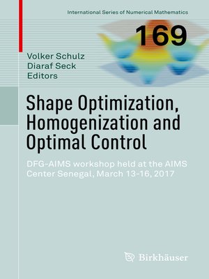 cover image of Shape Optimization, Homogenization and Optimal Control